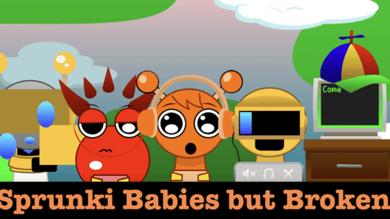 Sprunki Babies But Broken Mod