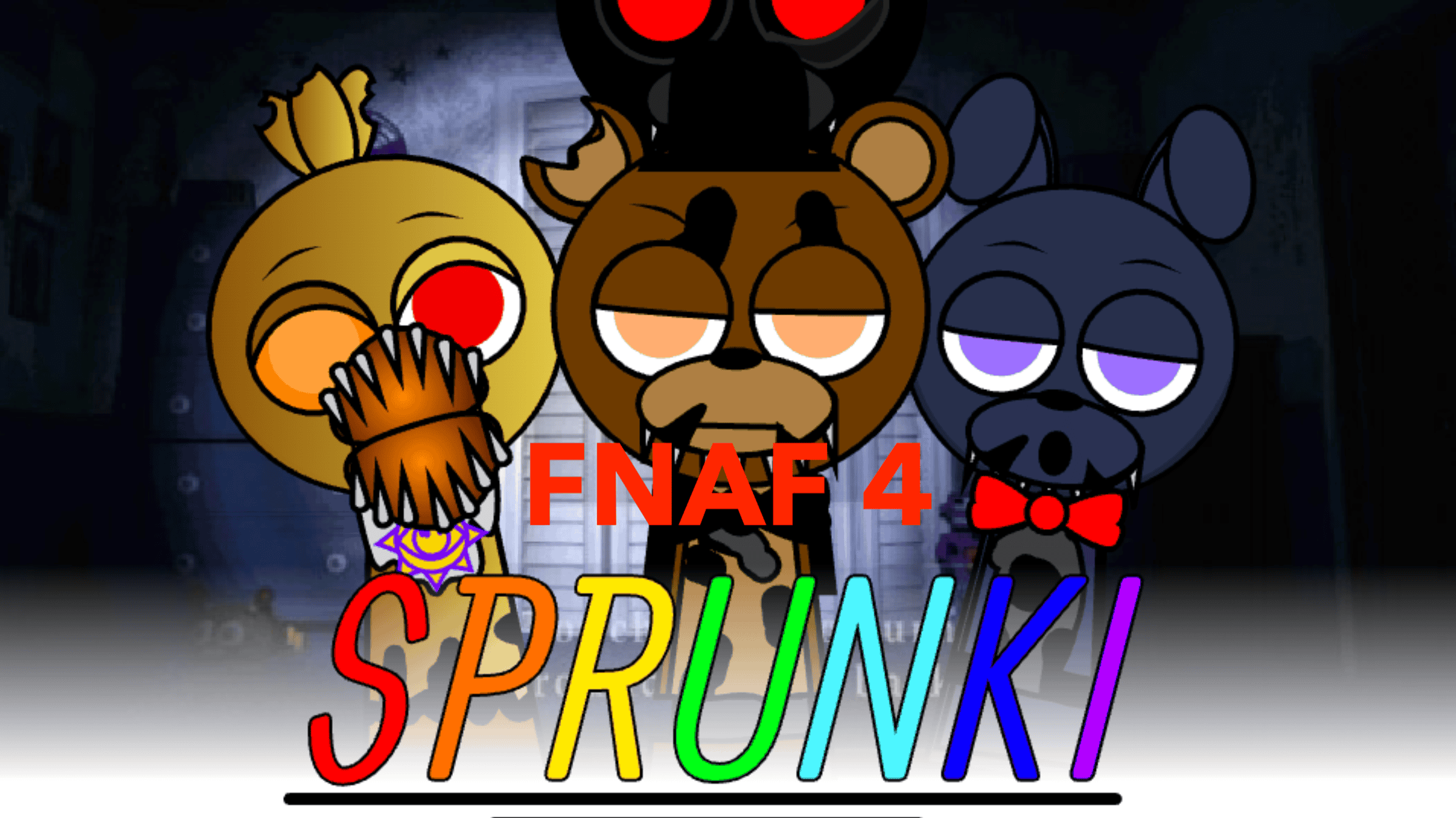 Sprunki FNAF 4 Mod