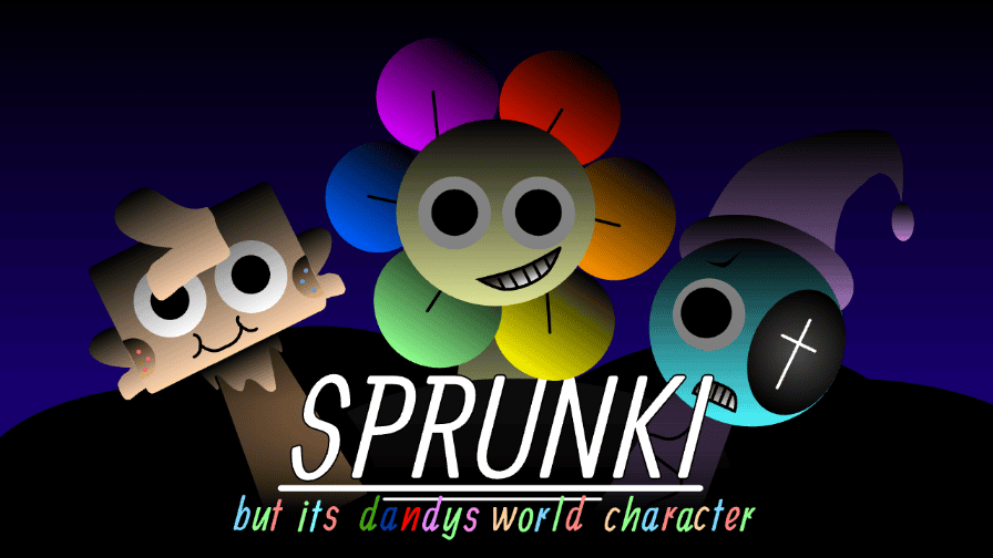 Sprunki but Dandy's World Characters Mod Download For IOS