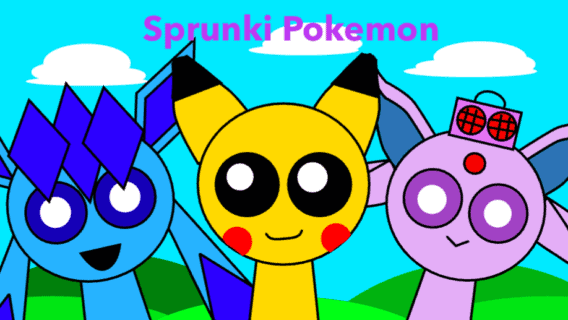 Sprunki Pokemon Mod