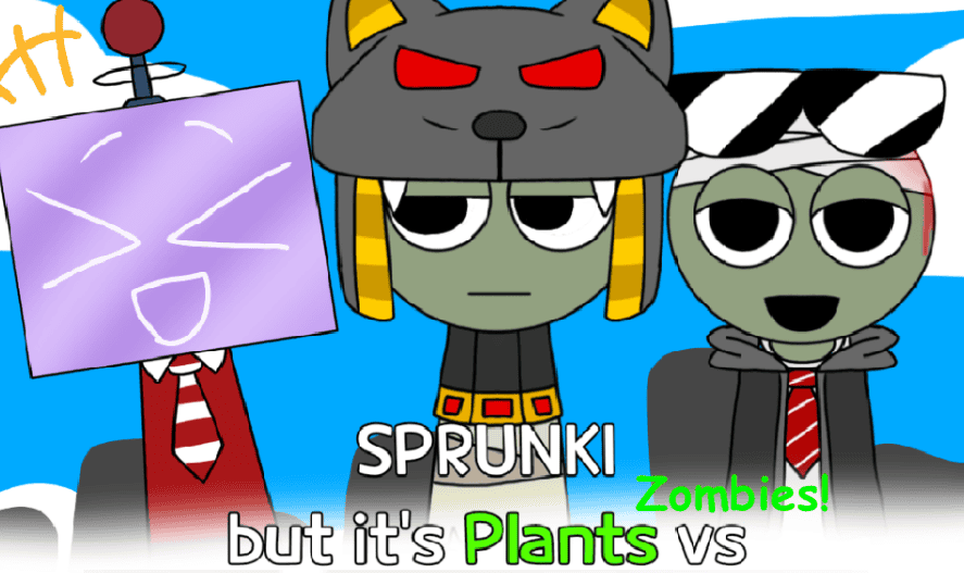 Sprunki PvZ (Plant vs Zombies) Mod